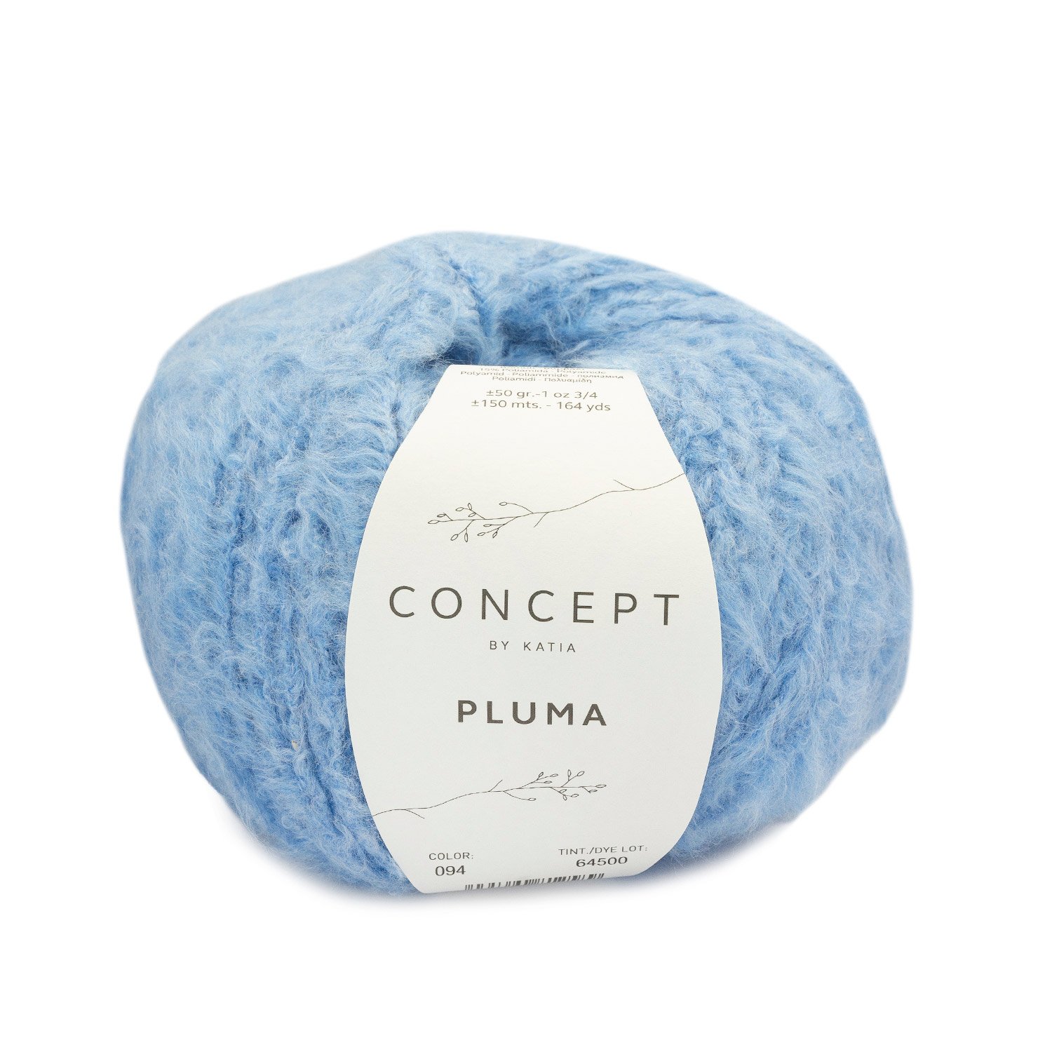 Katia Pluma 94, medium blue / mėlyna