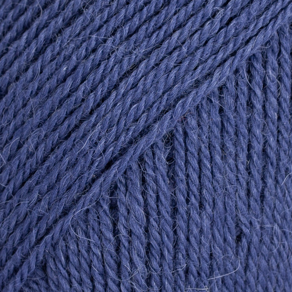 Drops Flora 10, indigo / indigo