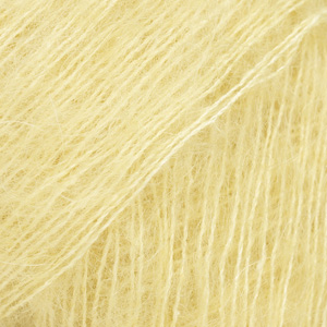 DROPS Kid-Silk 73, misty yellow / prigesinta geltona