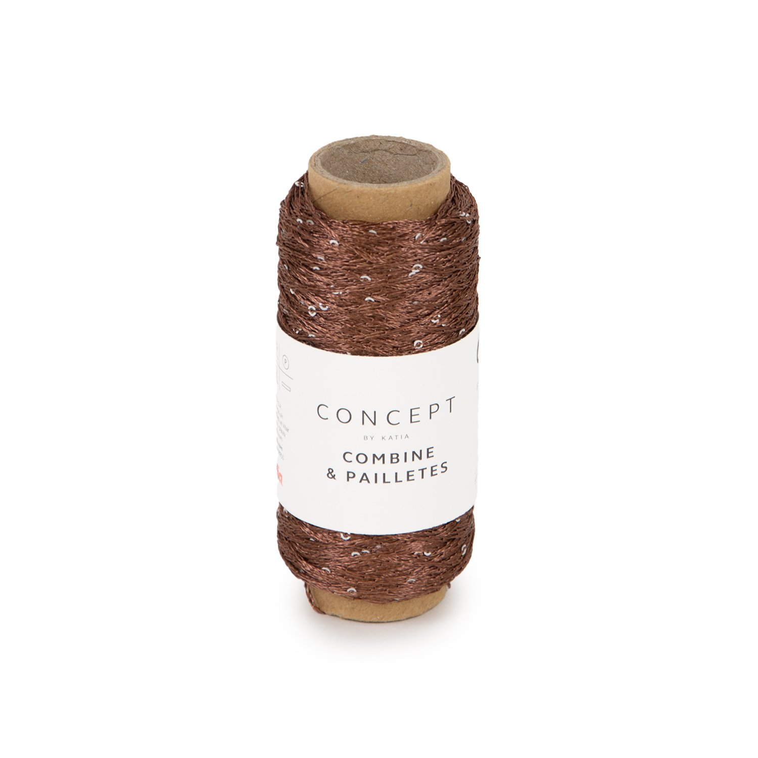 Katia COMBINE & PAILLETTES 53, ruda